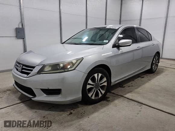 2014 Honda Accord LX с VIN 1HGCR2F34EA118958, выставлен на аукционе Copart как лот 85183555 с пробегом 202 465 миль миль и Чистый • Clean title. История ставок и продаж доступна на DreamBid. Изображение 1.