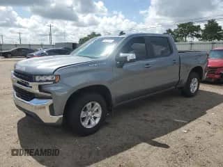 2019 Chevrolet Silverado 1500 LT with VIN 1GCUYDED2KZ251890, listed as a Copart auction lot 64269475 with 194,384 mi miles and Salvage title. Bid and sale history available at DreamBid. Image 1.