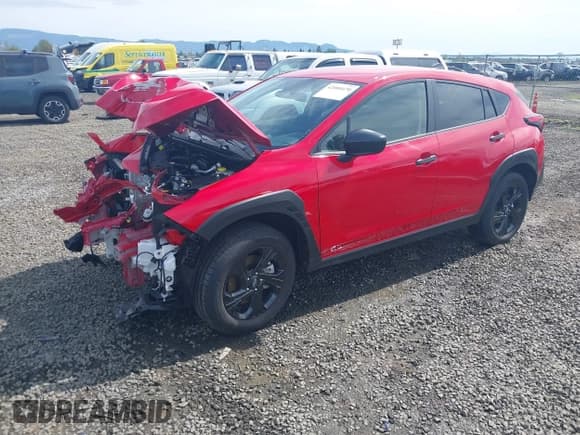 ✅ 2025 Subaru Crosstrek • VIN: JF2GUABC3S8228550 • Lot: 42000470. Listed on IAAI with 870 mi. Free auction sales archive from the USA and detailed vehicle history report at DreamBid. Image 2.