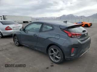 2019 Hyundai Veloster Premium z VIN KMHTG6AF3KU016621, wystawiony jako Copart lot #43962805 z przebiegiem 54 952 mil mil oraz Szkoda całkowita • Salvage title. Historia ofert i sprzedaży dostępna na DreamBid. Obrazek 2.