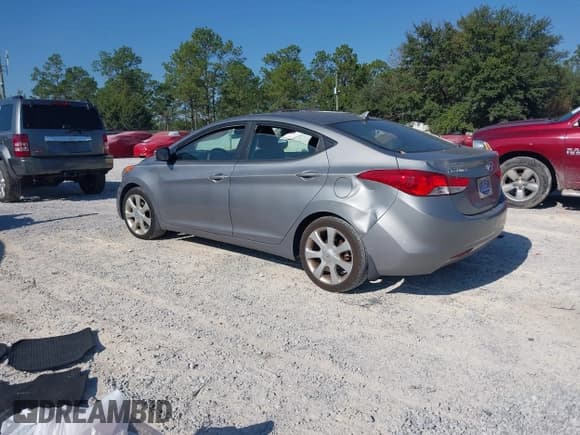 ✅ 2013 Hyundai Elantra GLS • VIN: KMHDH4AE6DU933696 • Lot: 43698107. Listed on IAAI with 49,766 mi. Free auction sales archive from the USA and detailed vehicle history report at DreamBid. Image 3.