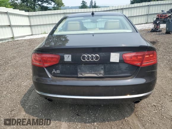 ✅ 2013 Audi A8 3.0L • VIN: WAUAGAFD7DN003466 • Lot: 67362875. Wystawiony na Copart z przebiegiem 108 628 mil. Bezpłatny archiwum sprzedaży aukcyjnych z USA i szczegółowy raport historii pojazdu na DreamBid. Zdjęcie 6.