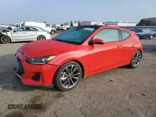 2020 Hyundai Veloster 2.0 z VIN KMHTG6AF0LU030431, wystawiony jako Copart lot #83497094 z przebiegiem 45 586 mil mil oraz Szkoda całkowita • Salvage title. Historia ofert i sprzedaży dostępna na DreamBid. Obrazek 1.