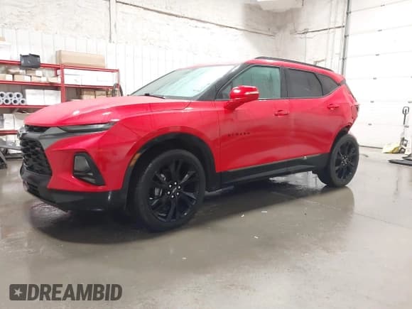 ✅ 2020 Chevrolet Blazer RS • VIN: 3GNKBKRS3LS582313 • Lot: 41667611. Listed on IAAI with 47,059 mi. Free auction sales archive from the USA and detailed vehicle history report at DreamBid. Image 18.
