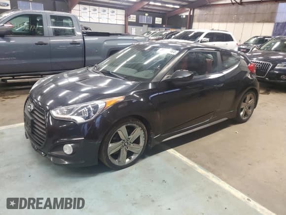 ✅ 2015 Hyundai Veloster Turbo • VIN: KMHTC6AE7FU233310 • Lot: 84447964. Wystawiony na Copart z przebiegiem 140 261 mil. Bezpłatny archiwum sprzedaży aukcyjnych z USA i szczegółowy raport historii pojazdu na DreamBid. Zdjęcie 1.