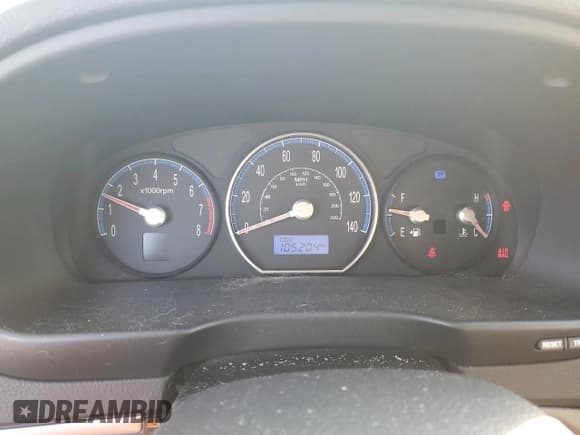 ✅ 2007 Hyundai Santa Fe GLS • VIN: 5NMSG13D77H051501 • Lot: 87314844. Listed on Copart with 105,204 mi. Free auction sales archive from the USA and detailed vehicle history report at DreamBid. Image 9.