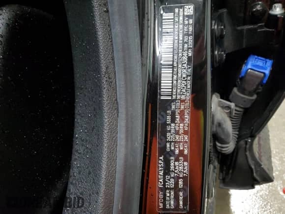 2024 Dodge Hornet R/T z VIN ZACPDFCW0R3A30846, wystawiony jako Copart lot #51926875 z przebiegiem 30 743 mil mil oraz Nie do naprawy • Non repairable. Historia ofert i sprzedaży dostępna na DreamBid. Obrazek 14.