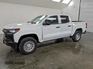 ✅ 2024 Chevrolet Colorado 2WD Work Truck • VIN: 1GCGSBECXR1134562 • Lot: 92247745. Listed on Copart with 26,891 mi. Free auction sales archive from the USA and detailed vehicle history report at DreamBid. Image 1.