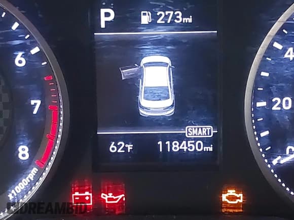 ✅ 2020 Hyundai Elantra SEL • VIN: 5NPD84LF1LH576186 • Lot: 43459107. Listed on IAAI with 118,450 mi. Free auction sales archive from the USA and detailed vehicle history report at DreamBid. Image 15.