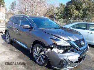 ✅ 2021 Nissan Murano SL • VIN: 5N1AZ2CS3MC117994 • Lot: 41332184. Listed on IAAI with 20,600 mi. Free auction sales archive from the USA and detailed vehicle history report at DreamBid. Image 1.