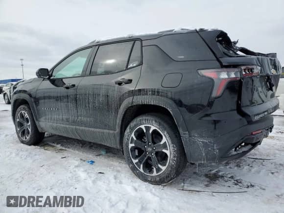 2025 Chevrolet Equinox AWD LT с VIN 3GNAXPEG3SL157307, выставлен на аукционе Copart как лот 46073495 с пробегом 7 миль миль и Списание • Salvage title. История ставок и продаж доступна на DreamBid. Изображение 2.