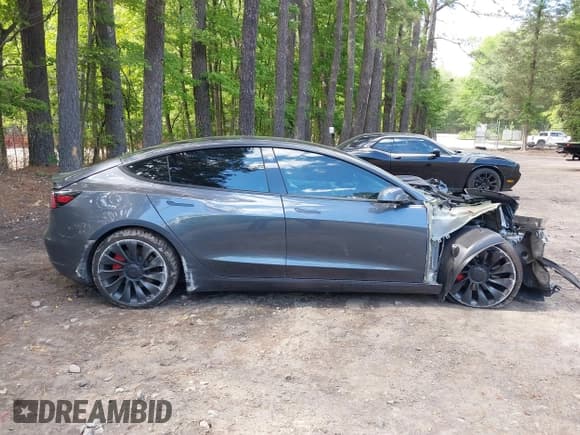 ✅ 2023 Tesla Model 3 Performance • VIN: 5YJ3E1ECXPF578450 • Lot: 42190717. Wystawiony na IAAI z przebiegiem 25 097 mil. Bezpłatny archiwum sprzedaży aukcyjnych z USA i szczegółowy raport historii pojazdu na DreamBid. Zdjęcie 12.