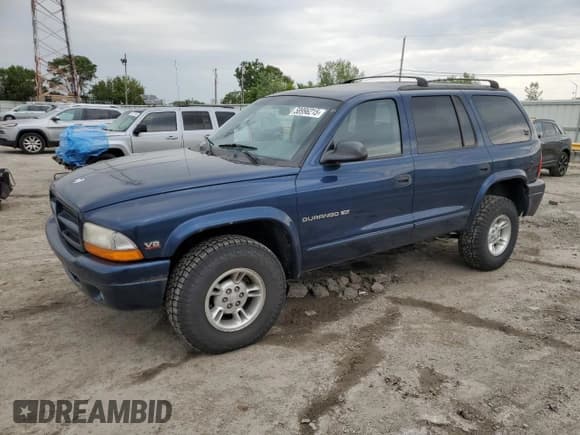 ✅ 2000 Dodge Durango • VIN: 1B4HS28N7YF287898 • Lot: 58996215. Wystawiony na Copart z przebiegiem 135 442 mil. Bezpłatny archiwum sprzedaży aukcyjnych z USA i szczegółowy raport historii pojazdu na DreamBid. Zdjęcie 1.