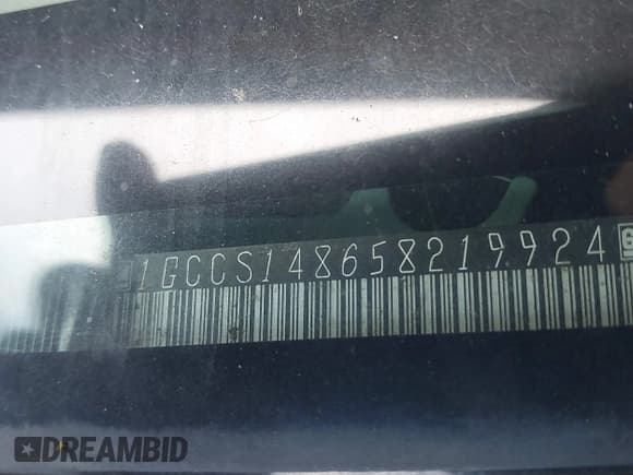 ✅ 2005 Chevrolet Colorado LS Z85 • VIN: 1GCCS148658219924 • Lot: 42581305. Listed on IAAI with 254,494 mi. Free auction sales archive from the USA and detailed vehicle history report at DreamBid. Image 9.