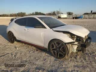 2021 Hyundai Veloster z VIN KMHT36AH2MU010681, wystawiony jako Copart lot #84213804 z przebiegiem 47 389 mil mil oraz Szkoda całkowita • Salvage title. Historia ofert i sprzedaży dostępna na DreamBid. Obrazek 4.