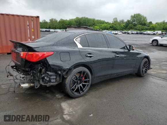✅ 2014 Infiniti Q50 Sport • VIN: JN1BV7AR7EM703100 • Lot: 58208095. Listed on Copart with 92,702 mi. Free auction sales archive from the USA and detailed vehicle history report at DreamBid. Image 3.