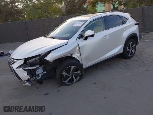 ✅ 2020 Lexus NX 300 • VIN: JTJGARBZ9L5016486 • Lot: 42670801. Listed on IAAI with 12,161 mi. Free auction sales archive from the USA and detailed vehicle history report at DreamBid. Image 18.