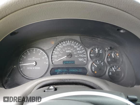 ✅ 2002 Oldsmobile Bravada • VIN: 1GHDT13SX22363855 • Lot: 71410224. Wystawiony na Copart z przebiegiem 153 624 mil. Bezpłatny archiwum sprzedaży aukcyjnych z USA i szczegółowy raport historii pojazdu na DreamBid. Zdjęcie 9.