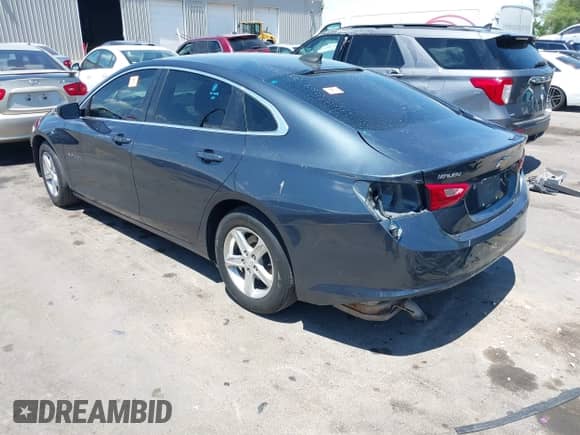 2019 Chevrolet Malibu LS with VIN 1G1ZC5ST3KF104347, listed as a IAAI auction lot 42449611 with 136,527 mi miles and . Bid and sale history available at DreamBid. Image 3.