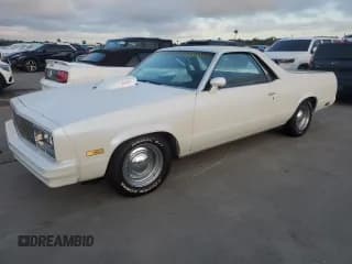 ✅ 1984 Chevrolet El Camino • VIN: 1GCCW80H6ER150486 • Лот: 76031834. Опубликован ранее на Copart с пробегом 77 554 миль. Бесплатный доступ к архиву аукционных продаж из США и подробный отчёт об истории автомобиля на DreamBid. Изображение 1.