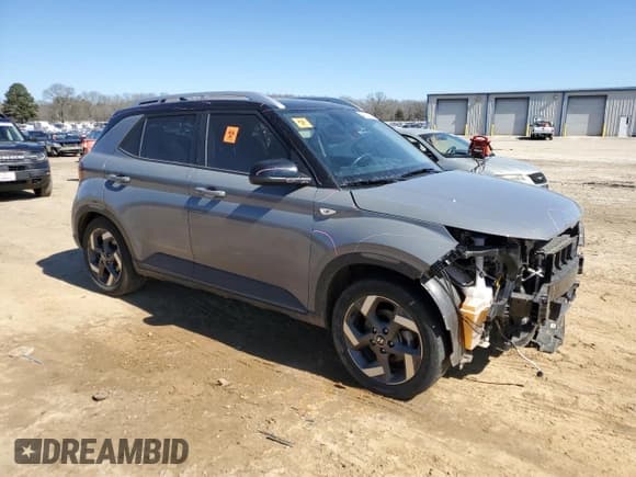 ✅ 2022 Hyundai Venue Limited • VIN: KMHRC8A34NU207329 • Lot: 46824715. Listed on Copart with 25,463 mi. Free auction sales archive from the USA and detailed vehicle history report at DreamBid. Image 4.