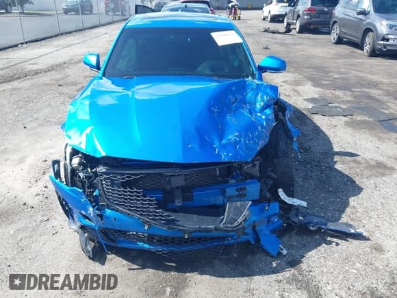 ✅ 2024 Cadillac CT4-V Blackwing • VIN: 1G6D75RP8R0410118 • Lot: 42880636. Listed on IAAI with 27,651 mi. Free auction sales archive from the USA and detailed vehicle history report at DreamBid. Image 12.