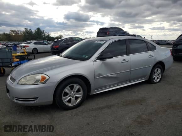 2014 Chevrolet Impala LS с VIN 2G1WA5E36E1121434, выставлен на аукционе Copart как лот 90809335 с пробегом 120 827 миль миль и Чистый • Clean title. История ставок и продаж доступна на DreamBid. Изображение 1.