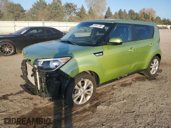 ✅ 2016 Kia Soul + • VIN: KNDJP3A51G7819483 • Лот: 91047765. Опубликован ранее на Copart с пробегом 155 896 миль. Бесплатный доступ к архиву аукционных продаж из США и подробный отчёт об истории автомобиля на DreamBid. Изображение 1.