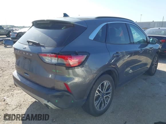 ✅ 2021 Ford Escape SEL • VIN: 1FMCU0H68MUA09727 • Lot: 41961676. Listed on IAAI with 147,367 mi. Free auction sales archive from the USA and detailed vehicle history report at DreamBid. Image 4.