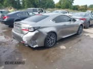 ✅ 2015 Lexus RC 350 F Sport • VIN: JTHSE5BC3F5003094 • Lot: 43314392. Listed on IAAI with 132,272 mi. Free auction sales archive from the USA and detailed vehicle history report at DreamBid. Image 4.