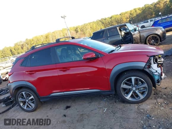 2021 Hyundai Kona Ultimate с VIN KM8K53A55MU668795, выставлен на аукционе IAAI как лот 43376860 с пробегом 26 984 миль миль и . История ставок и продаж доступна на DreamBid. Изображение 14.