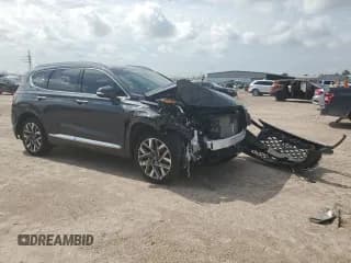 ✅ 2022 Hyundai Santa Fe Calligraphy • VIN: 5NMS5DAL0NH375615 • Lot: 63292664. Wystawiony na Copart z przebiegiem 39 285 mil. Bezpłatny archiwum sprzedaży aukcyjnych z USA i szczegółowy raport historii pojazdu na DreamBid. Zdjęcie 4.