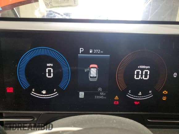 2024 Hyundai Kona SE with VIN KM8HACAB5RU084769, listed as a Copart auction lot 77807274 with 33,045 mi miles and Salvage title. Bid and sale history available at DreamBid. Image 9.