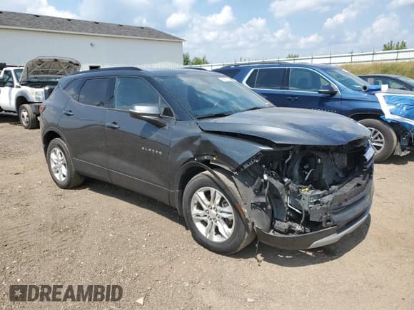 ✅ 2020 Chevrolet Blazer LT • VIN: 3GNKBCRS1LS628405 • Lot: 66993755. Listed on Copart with 57,009 mi. Free auction sales archive from the USA and detailed vehicle history report at DreamBid. Image 4.