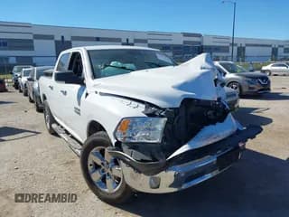 ✅ 2017 Ram 1500 Big Horn • VIN: 1C6RR6LG8HS543273 • Lot: 43564943. Listed on IAAI with 180,488 mi. Free auction sales archive from the USA and detailed vehicle history report at DreamBid. Image 1.