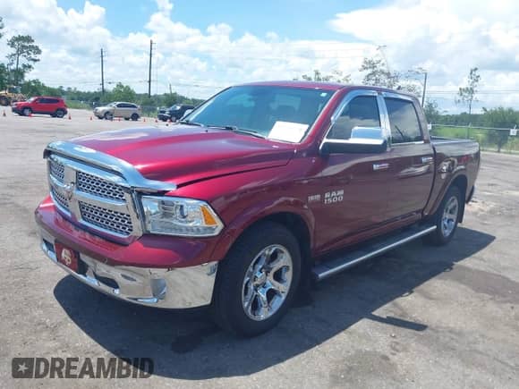 2017 Ram 1500 Laramie z VIN 1C6RR6NT2HS818002, wystawiony jako IAAI lot #42720321 z przebiegiem 89 641 mil mil oraz . Historia ofert i sprzedaży dostępna na DreamBid. Obrazek 2.