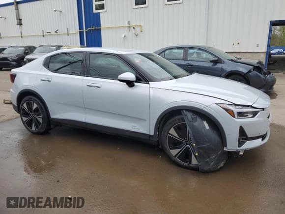 ✅ 2024 Polestar 2 • VIN: YSMFD3KA0RL241692 • Lot: 57946695. Wystawiony na Copart z przebiegiem 18 987 mil. Bezpłatny archiwum sprzedaży aukcyjnych z USA i szczegółowy raport historii pojazdu na DreamBid. Zdjęcie 4.