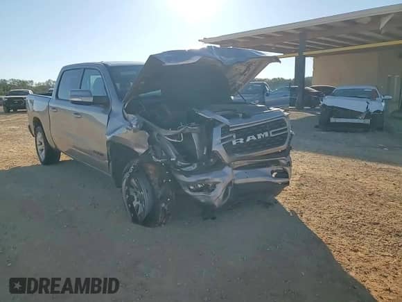 2022 Ram 1500 Lone Star with VIN 1C6SRFFT6NN410323, listed as a Copart auction lot 81142644 with 79,311 mi miles and Salvage title. Bid and sale history available at DreamBid. Image 14.