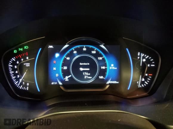 ✅ 2020 Hyundai Santa Fe SEL • VIN: 5NMS3CAD2LH160081 • Lot: 72918423. Wystawiony na Copart z przebiegiem 49 400 mil. Bezpłatny archiwum sprzedaży aukcyjnych z USA i szczegółowy raport historii pojazdu na DreamBid. Zdjęcie 9.