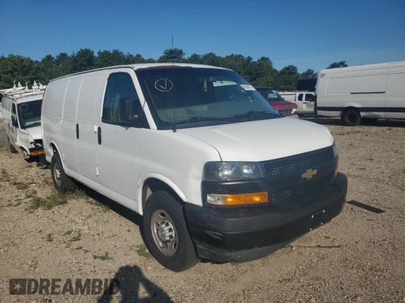 ✅ 2022 Chevrolet Express Cargo • VIN: 1GCWGAF73N1238880 • Lot: 80589515. Listed on Copart with 59,989 mi. Free auction sales archive from the USA and detailed vehicle history report at DreamBid. Image 4.