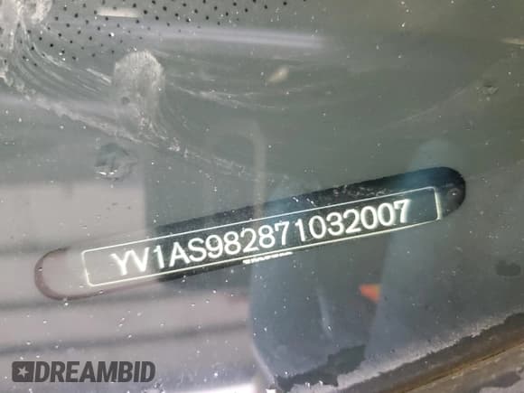 ✅ 2007 Volvo S80 I6 • VIN: YV1AS982871032007 • Lot: 73434004. Wystawiony na Copart z przebiegiem 265 889 mil. Bezpłatny archiwum sprzedaży aukcyjnych z USA i szczegółowy raport historii pojazdu na DreamBid. Zdjęcie 12.