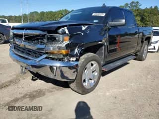 2018 Chevrolet Silverado 1500 LT z VIN 1GCRCREC3JZ181808, wystawiony jako Copart lot #90680435 z przebiegiem 98 230 mil mil oraz Szkoda całkowita • Salvage title. Historia ofert i sprzedaży dostępna na DreamBid. Obrazek 1.