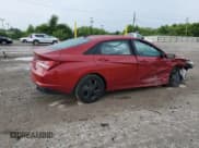 ✅ 2022 Hyundai Elantra Blue • VIN: KMHLM4AJ9NU014507 • Lot: 64955575. Listed on Copart with 16,635 mi. Free auction sales archive from the USA and detailed vehicle history report at DreamBid. Image 3.