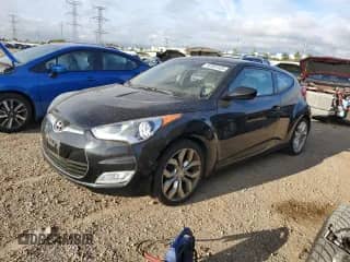 2013 Hyundai Veloster w/Black Int с VIN KMHTC6AD4DU096489, выставлен на аукционе Copart как лот 82087835 с пробегом 110 897 миль миль и Чистый • Clean title. История ставок и продаж доступна на DreamBid. Изображение 1.