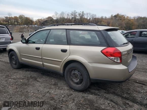 ✅ 2008 Subaru Outback • VIN: 4S4BP60C487351168 • Lot: 90997885. Listed on Copart with 131,254 mi. Free auction sales archive from the USA and detailed vehicle history report at DreamBid. Image 2.