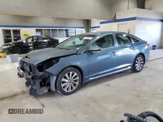 ✅ 2015 Hyundai Sonata Sport • VIN: 5NPE34AF4FH242180 • Лот: 71806685. Опубликован ранее на Copart с пробегом 168 926 миль. Бесплатный доступ к архиву аукционных продаж из США и подробный отчёт об истории автомобиля на DreamBid. Изображение 1.