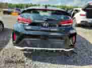 2019 Hyundai Veloster Turbo Ultimate with VIN KMHTH6AB5KU020602, listed as a Copart auction lot 62289965 with 57,948 mi miles and Salvage title. Bid and sale history available at DreamBid. Image 6.