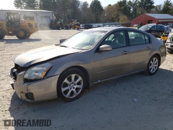 ✅ 2007 Nissan Maxima SE • VIN: 1N4BA41E67C827619 • Lot: 54534665. Listed on Copart with 102,897 mi. Free auction sales archive from the USA and detailed vehicle history report at DreamBid. Image 1.