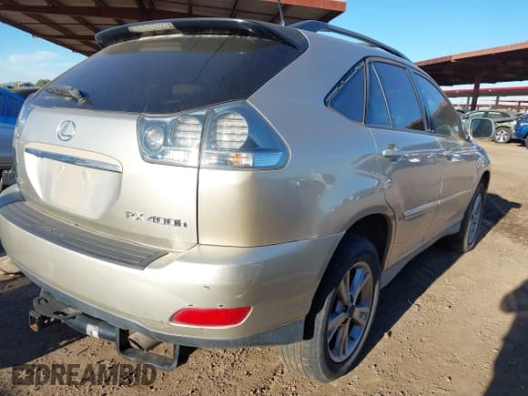 ✅ 2006 Lexus RX 400h • VIN: JTJHW31U560043419 • Lot: 43825622. Listed on IAAI with 225,883 mi. Free auction sales archive from the USA and detailed vehicle history report at DreamBid. Image 4.