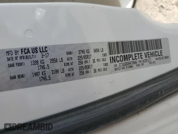 ✅ 2017 Dodge Grand Caravan SE • VIN: 2C7WDGBG9HR738806 • Lot: 85950675. Wystawiony na Copart z przebiegiem 145 436 mil. Bezpłatny archiwum sprzedaży aukcyjnych z USA i szczegółowy raport historii pojazdu na DreamBid. Zdjęcie 13.